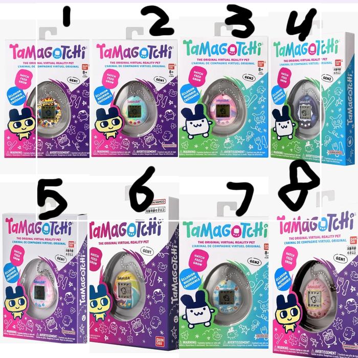 Gambar Bandai Tamagotchi Gen 1 Original dari Gistianzstore undefined Tokopedia