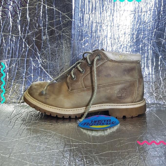 Gambar NEW STOCK SEPATU OUTDOOR BOOTS KEEN TIMBERLAND 36-42 KULIT LEATHER COKLAT SECOND KODE 555 - TIMBERLAND,36.5 dari Slamet*22 undefined Tokopedia