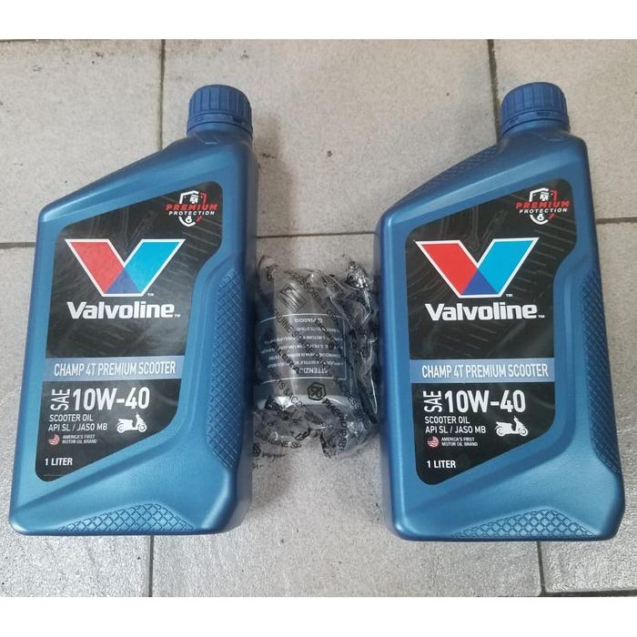 Gambar OLI MESIN VESPA MATIC VALVOLINE PAKET ENGINE 3V-IGET - MEDIUM dari SCOOTERMAN undefined 3 Tokopedia