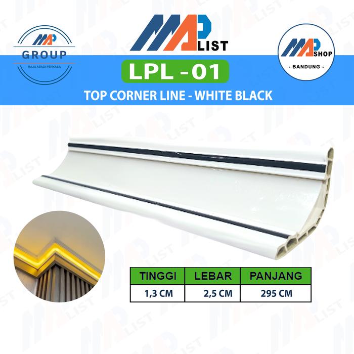 Gambar List Lampu Plafon PVC | List Lampu LED - LPL - 01 dari MAP Shop Bandung undefined Tokopedia