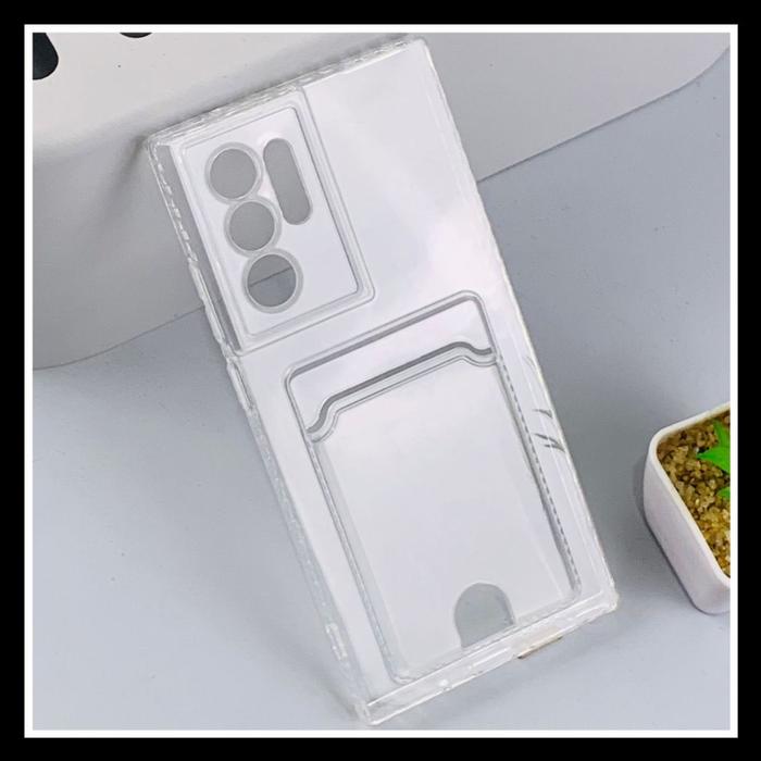 Gambar Samsung Galaxy Note 20 Ultra Neo Crystal Card Slot Original Soft Case Casing Silicone Clear Cover Tpu - CLEAR., NOTE 20 ULTRA dari Mr TheBest undefined Tokopedia