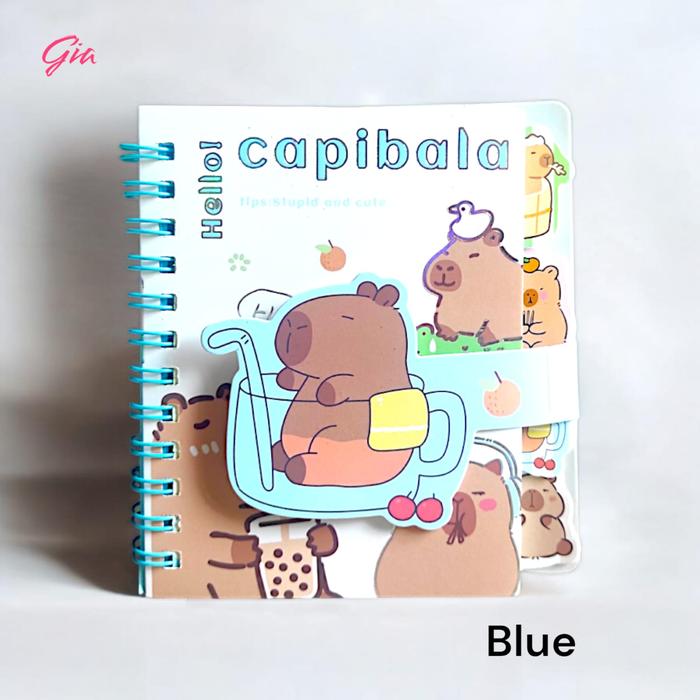 Jual GM - BINDER MINI NOTES BINDER CAPYBARA CAPIBALA | CAPI BALA | CAPY ...