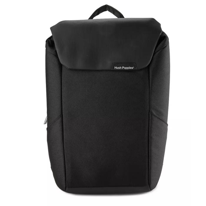 Gambar HUSH PUPPIES - TAS RANSEL PRIA ORIGINAL - Mack Backpack - Black dari NAFIKA STORE undefined Tokopedia