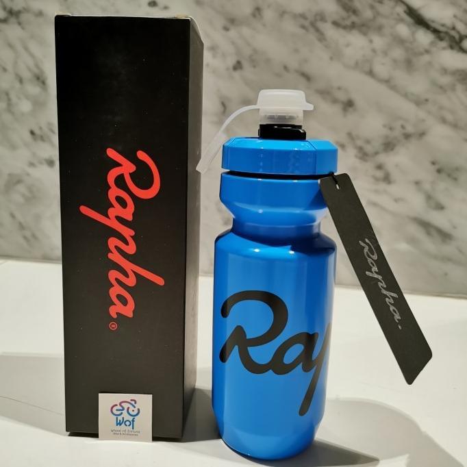 Gambar Terbagus! Rapha Original Bidon Botol Minum Sepeda Bike Bottle 620Ml - Bpa Free ~[By:Ctz]-Tbk - Biru dari AbahStore89 undefined Tokopedia