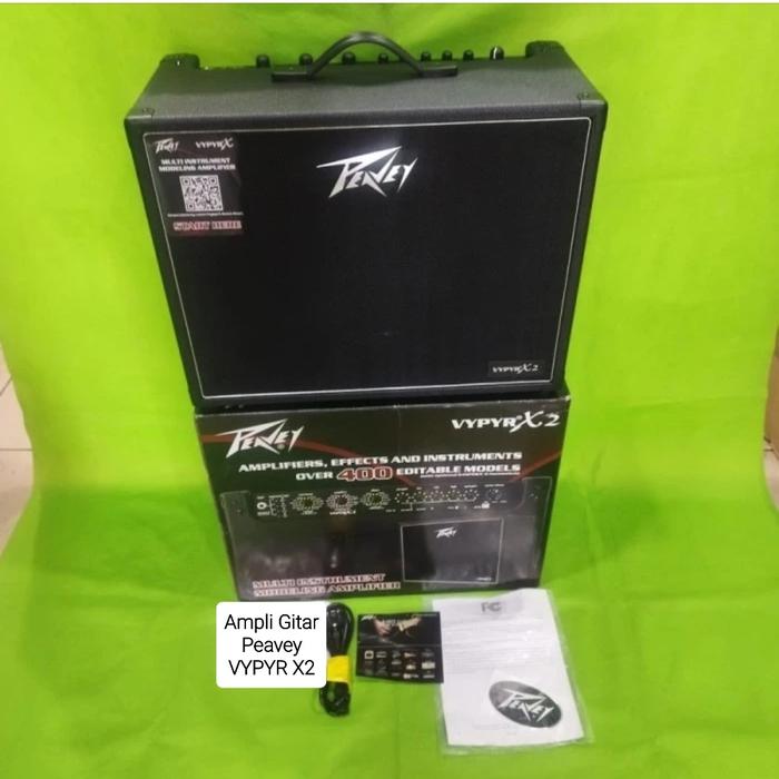 Gambar Ampli Gitar Peavey VYPYR X2 Gitar Modeling Amplifier Gitar Combo dari Rezeki Makmur 8 undefined Tokopedia