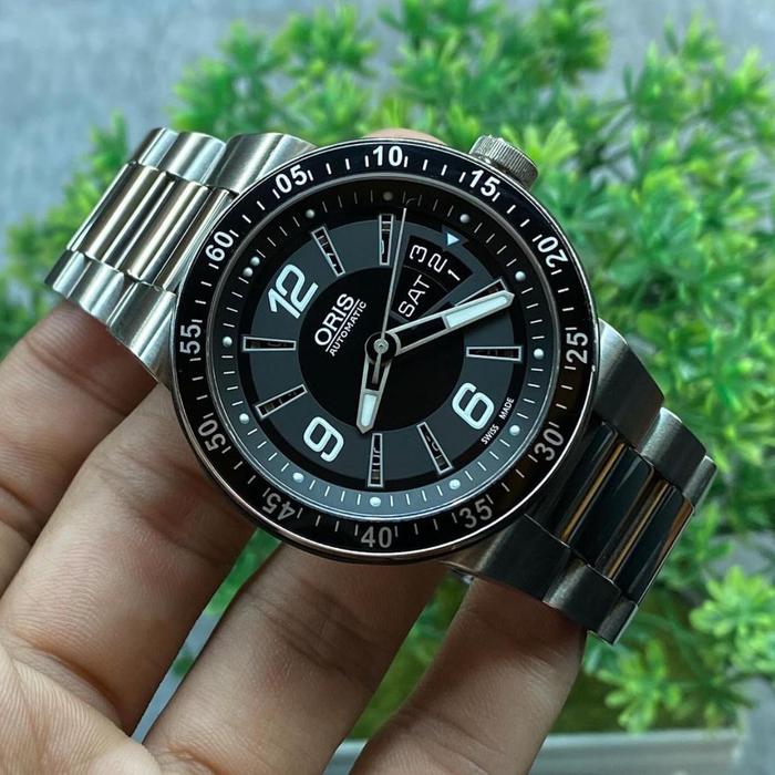 Oris Automatic Day Date Jual Oris Williams F1 Team Day-Date 7613