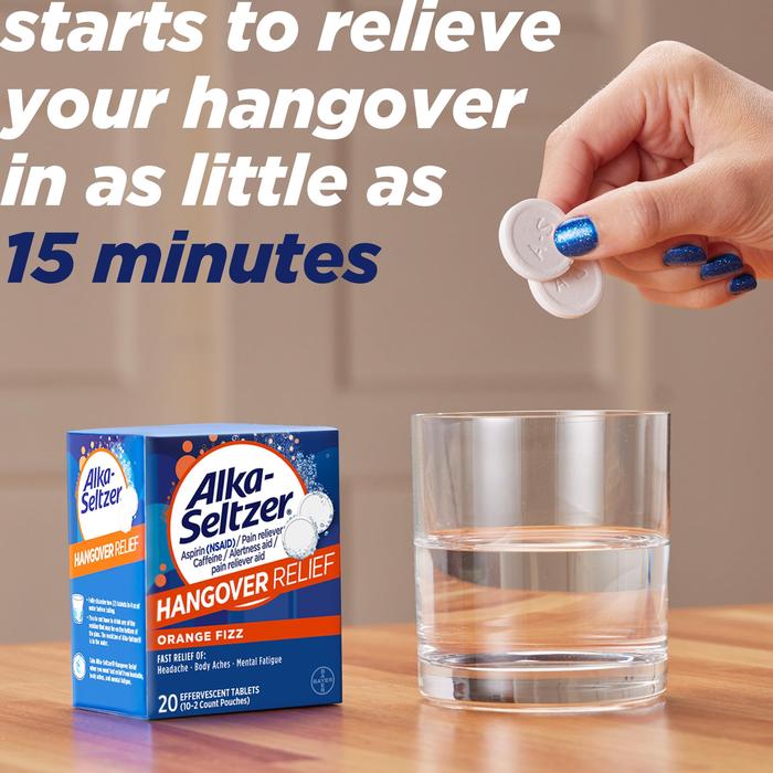 Gambar Alka Seltzer Hangover Relief Orange - Box/ 20 Tablets dari Everything USA undefined Tokopedia