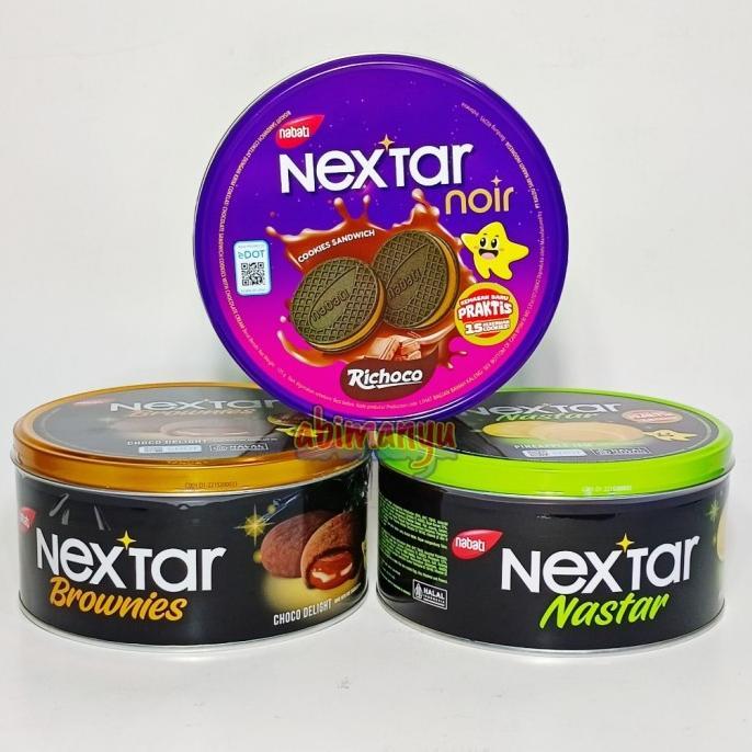 Gambar NEXTAR NASTAR NANAS | CHOCO BROWNIES KALENG 171 GR - Coklat dari sryatin mentos undefined Tokopedia