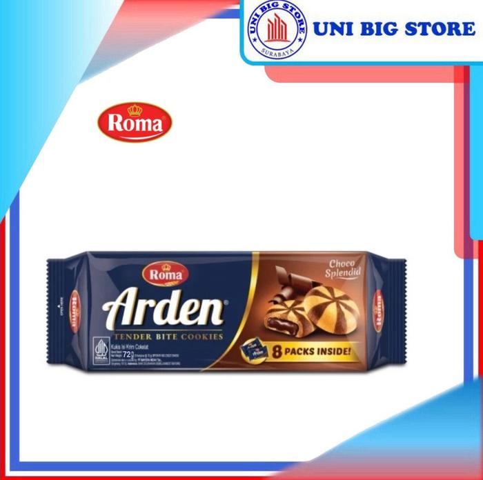 Gambar Roma Arden Choco Splendid Tender Bite Cookies 72 gr Kukis Krim Coklat dari Uni Big Store undefined Tokopedia