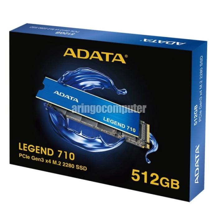 Gambar SSD Adata NVME LEGEND 710 512GB Gen3 UpTo 2400MBps dari Aringo Computer Samarinda undefined Tokopedia