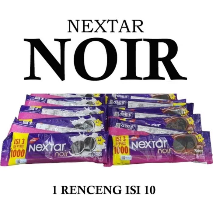 Gambar Nabati Nextar Noir Biskuit Renceng Isi 10 Pcs dari VW Market undefined Tokopedia
