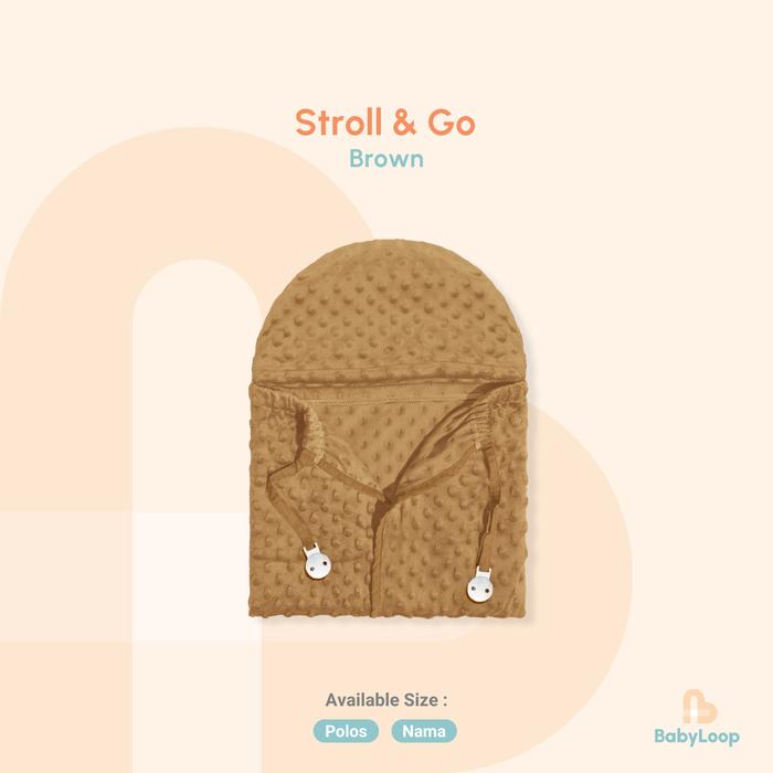 Gambar Selimut Bayi - Stroll 'n Go Minky Blanket - Baby Loop - Dot Brown, Polos dari Baby Loop Authorized Reseller undefined Tokopedia