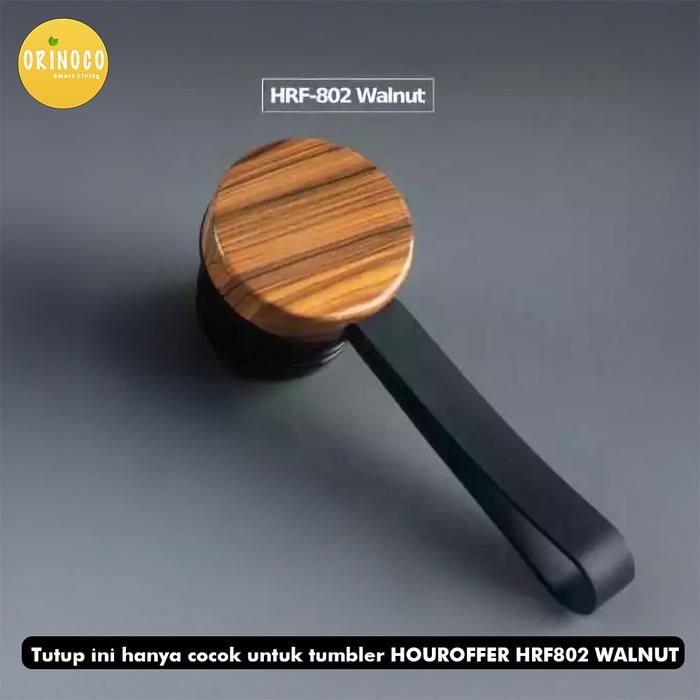Gambar Orinoco Tutup Botol Thermos Stainless Bottle Cap Tumbler Minum - HRF-802 WALNUT dari Kioslunchbox bogor undefined Tokopedia