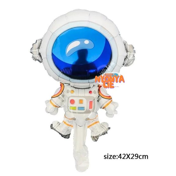 Gambar CCB10 Topper Astronaut Luar Angkasa Rocket Outer Space Astronot Roket - BA-Balon astron dari Nyonya Lie undefined Tokopedia