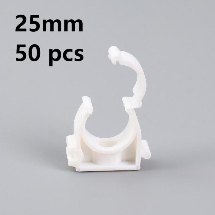 Gambar Pipa Bulat Pipe Clamp Plastik Klip Klem O Pvc  Klip 25/32mm - 25mm dari Pulau Kuril 818 undefined Tokopedia
