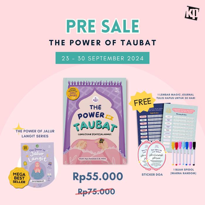 Gambar PRE ORDER - Buku Jalur Langit Series - Ummu Kalsum IQT, S.Ud. - Kawan Pustaka - Bumifiksi - Power Taubat dari BumifiksiJogjakarta Kab. Sleman Tokopedia