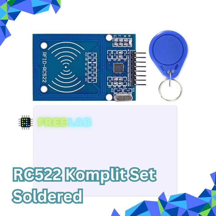 Gambar Modul RFID RC522 Support Baca Tag EKTP E-KTP KTP 13.56 mhz MFRC522 - KomplitSoldered dari Freelab Jakarta undefined Tokopedia