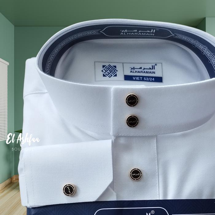 Gambar Jubah Saudi | Gamis Pria | Al Haramain Premium Woll Kode 07 B - El Ashfaa Boutique - Gold, 52/24 - CekStockAdm dari El Ashfaa Boutique undefined Tokopedia