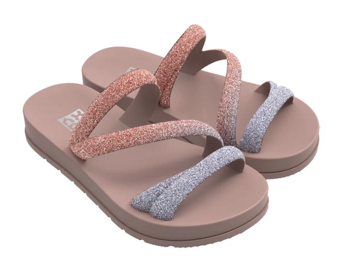 Jual Sandal Slip On Anak Perempuan Zaxy Glitter Kids Nude Color