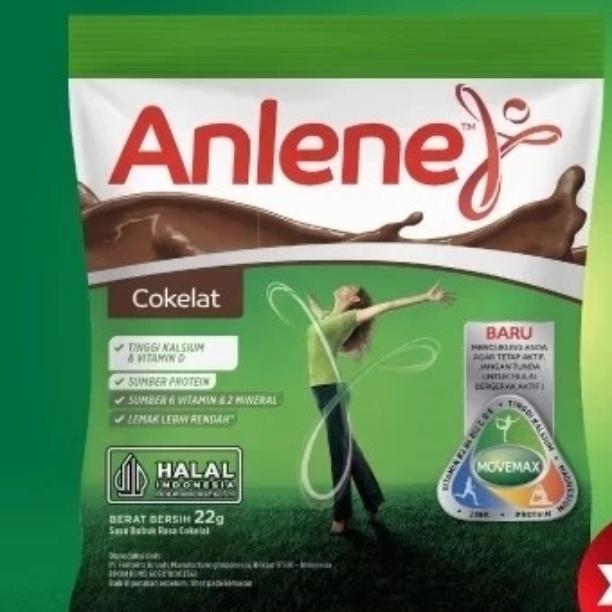 Gambar Susu Bubuk Anlene Sachet 22gr coklat dari pelangi girls naget undefined Tokopedia