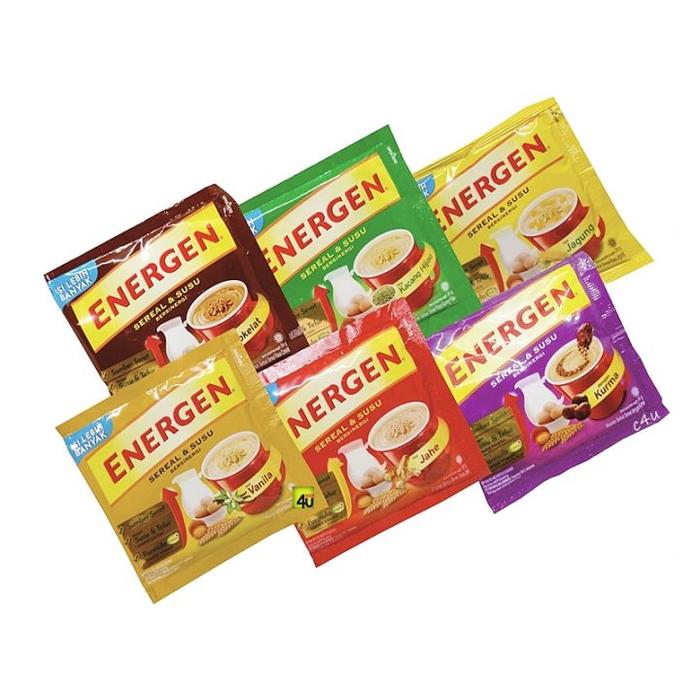 Gambar Energen Sachet 30gr - 35gr sereal & susu - kacang ijo dari pelangi girls naget undefined Tokopedia