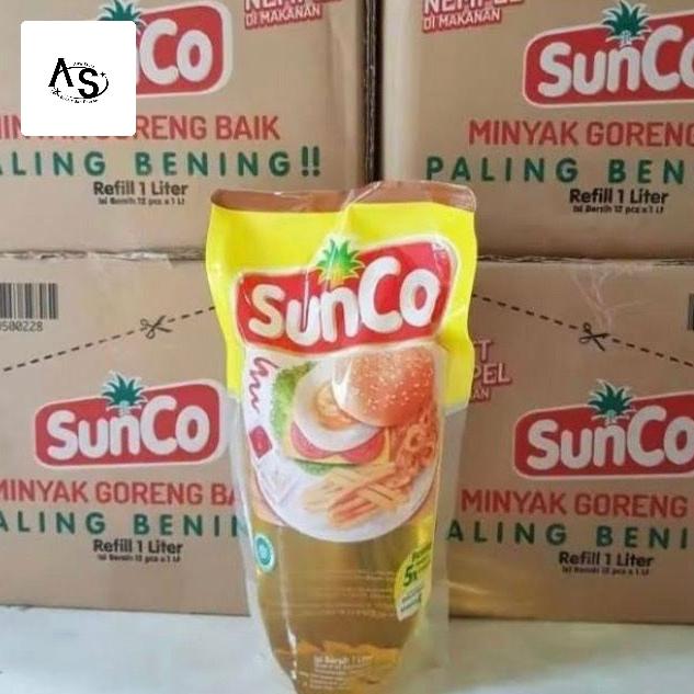Gambar Refill minyak goreng sunco 1 liter 1 dus isi 12 dari Aira&#39;store undefined Tokopedia