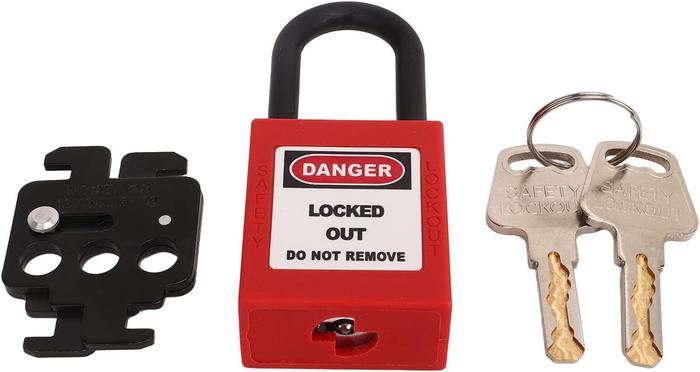 Jual Lockout Tagout Kit, MCB Lockout Tagout Steel Circuit Breaker Lock ...