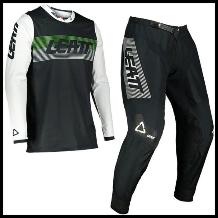 Gambar Jersey Set Kit Leatt 4.5 Lite Black / Jersey Set Mx Leatt Trabas Trail Supermoto Original - 30/S Special Promo...!!! - 30/S dari Toko Petalic undefined Tokopedia
