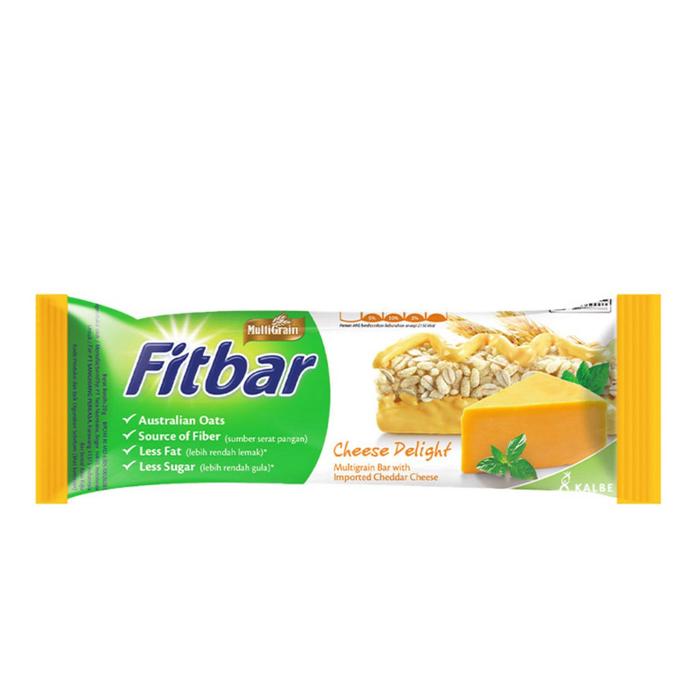 Gambar fitbar multigrain snack bar 20gr - cheese dari toko om wawan undefined Tokopedia