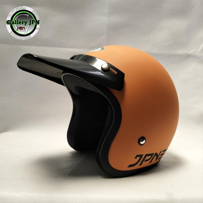 Gambar Helm bogo jpn warna ORANGE DOP - PET PANJANG, L (M - L) dari GALLERY JPN BANDUNG undefined Tokopedia