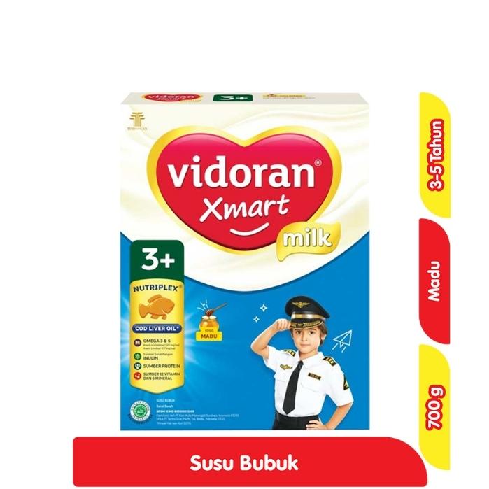 Gambar vidoran Xmart 3+ Susu BubukPertumbuhan Anak 3-5 Tahun Madu700 g dari Ride Tell 15 undefined Tokopedia