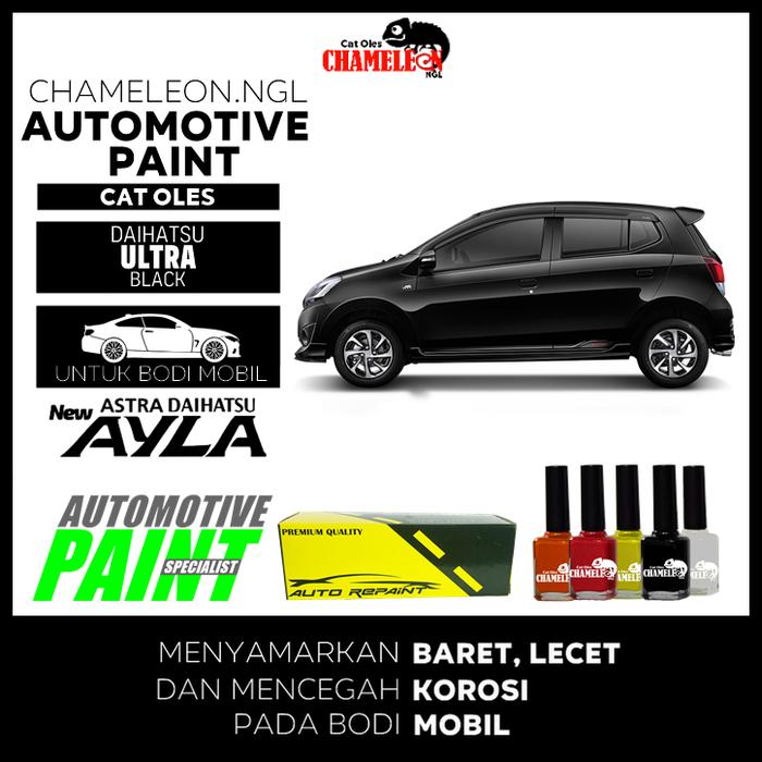 Gambar Cat Oles Daihatsu Ayla Automotive Paint CHAMELEON NGL - Ultra Black dari Auto Repaint Shop undefined Tokopedia