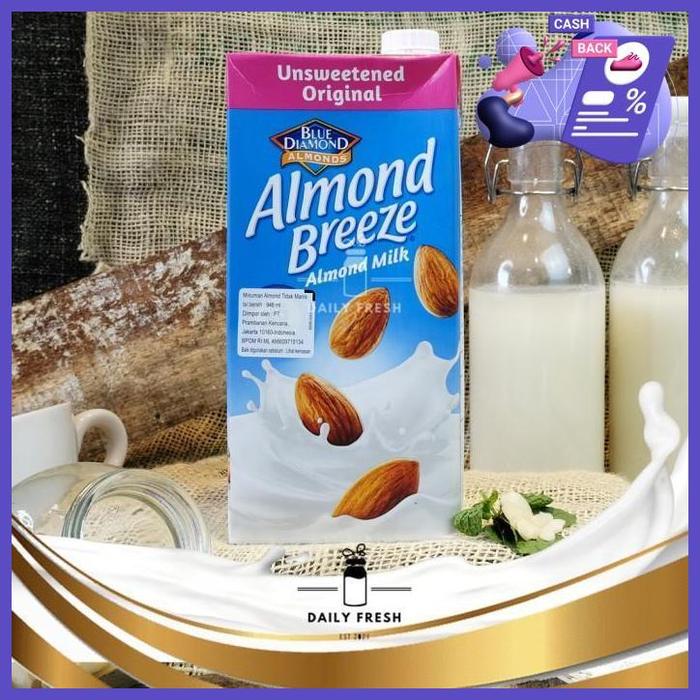 Gambar BARU BLUE DIAMOND ALMOND BREEZE ALMOND MILK CASHBACK - Unsweetened Ori dari faqihstore14 undefined Tokopedia