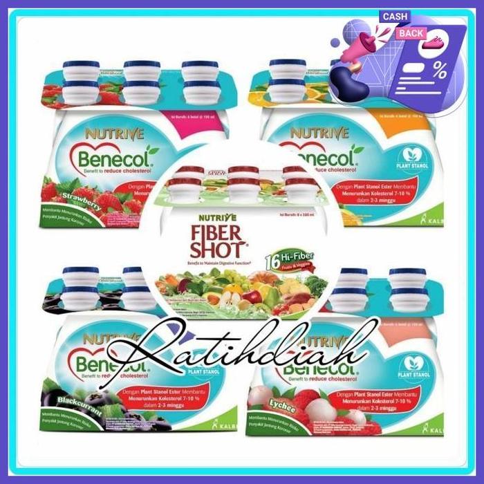 Gambar PROMO NUTRIVE BENECOL PACK 6 X 100 ml ASLI INSTANT/SAMEDAY - Yoghurt dari faqihstore14 undefined Tokopedia