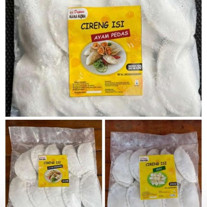 Gambar cireng isi enak(ayam, ayam pedas, keju) - keju dari Ratih frozen food undefined Tokopedia