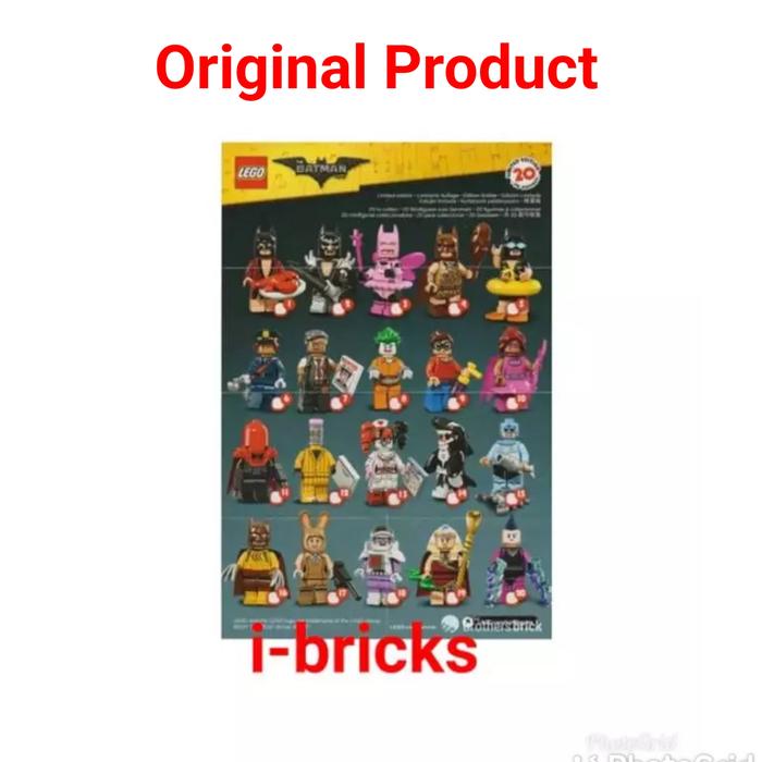 Lego Batman Movie Promo Lego Minifigures Batman Movie Series Set