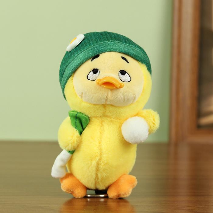 Gambar Ugly Duck Upset Duck Boneka Bebek Manyun Tinggi 15cm - Kupluk Hijau dari KRstorex undefined Tokopedia