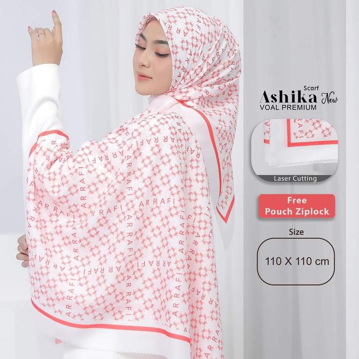 Gambar New Jilbab hijab kerudung krudung scarf wanita dewasa segiempat motif merah putih 17 agustus merdeka terbaru terlaris terkini modern kekinian murah viral 2024 Ashika Arrafi  adem mudah di bentuk cantik bahan voal cantik bayar di tempat COD  gratis ongkir - white dari Sulishijabstore undefined Tokopedia