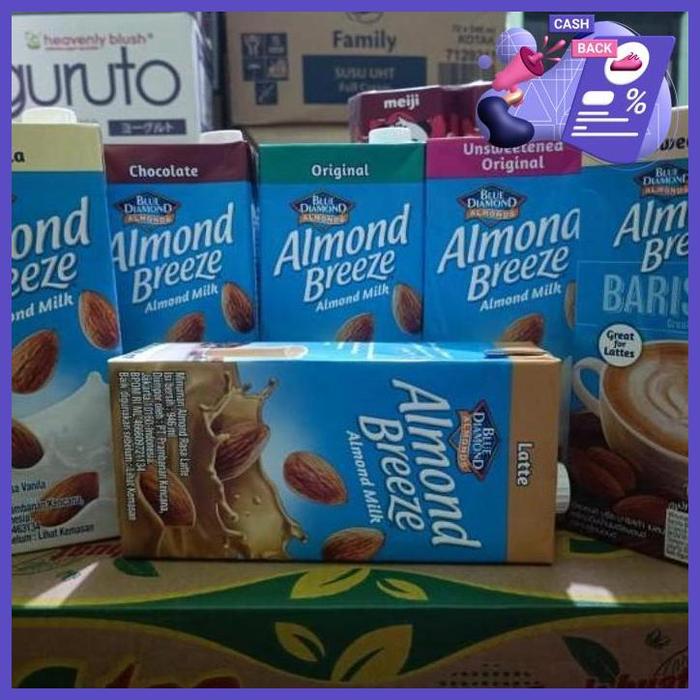 Gambar BARU Blue Diamond Almond Breeze Almond Milk 946 ml CASHBACK - Latte, 1 pcs dari faqihstore14 undefined Tokopedia
