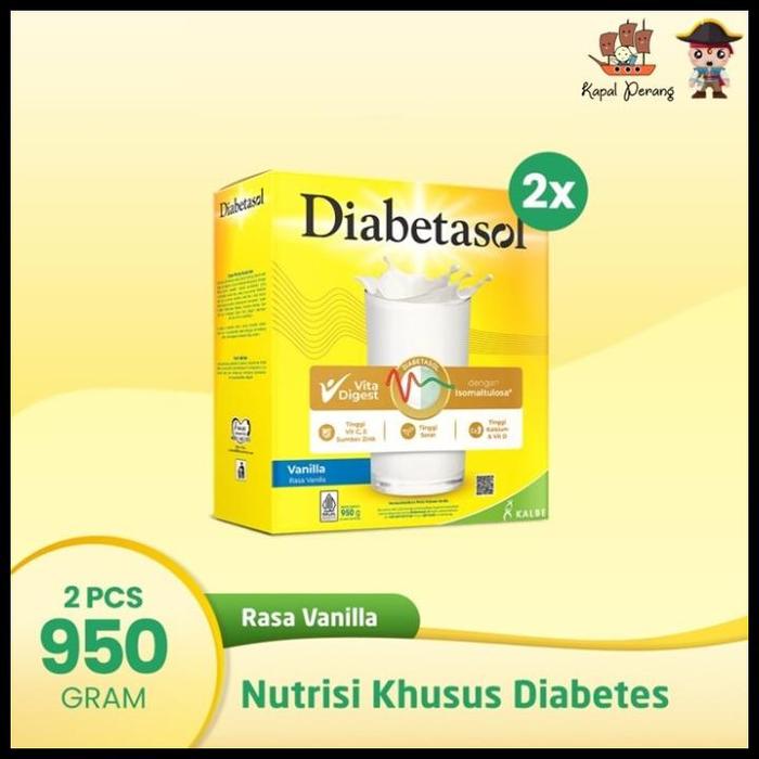 Gambar New Product Diabetasol Jumbo Vanilla 950G - 2 Pcs dari Sandira Market undefined Tokopedia