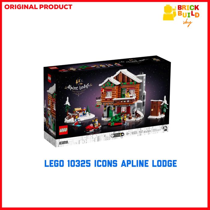 Gambar Lego 10325 Icons Apline Lodge dari brickbuild sby undefined Tokopedia