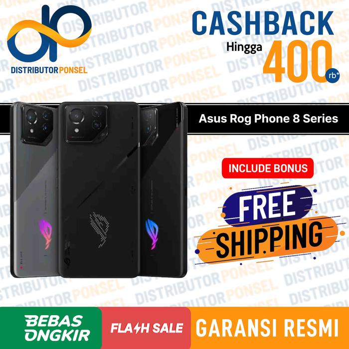 Gambar Asus ROG Phone 8 Pro - Rog Phone 8 16/512 GB 12/256 GB Garansi Resmi - R8 12/256GB, Grey dari Distributorponselshop undefined Tokopedia