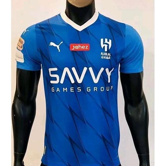 Gambar READY (PLAYER ISSUE PI) JERSEY BOLA AL HILAL HOME NEW 2023-2024 23 24 IMPORT SALE - Jersey Saja, L dari Rapstroreid undefined Tokopedia
