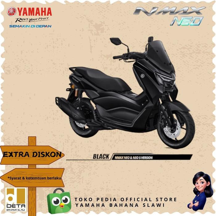 Gambar YAMAHA ALL NEW N MAX NEO 155 - Hitam, BekasiDepok dari YAMAHA BAHANA SLAWI undefined Tokopedia