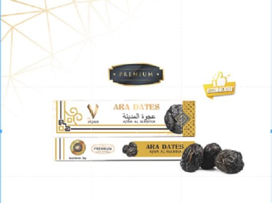 Gambar Kurma Ajwa Madinah 7 Butir ARA DATES PREMIUM KEMTAN Kurma Nabi Asli - ajwa premium dari Toko Kurma Arafah undefined Tokopedia