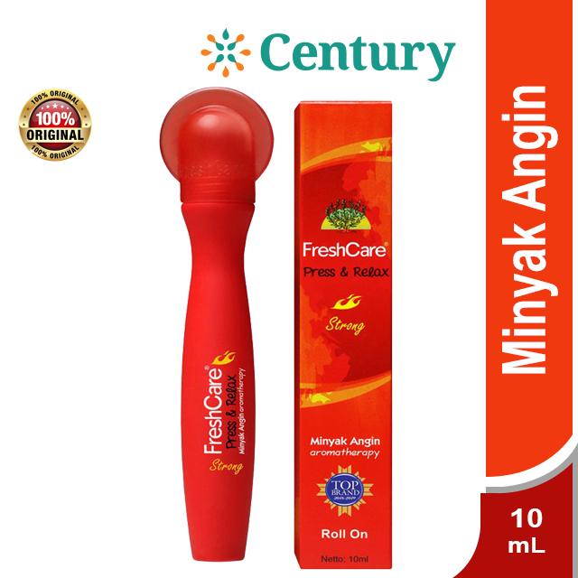Gambar FRESHCARE PRESS & RELAX STRONG ROLL ON 10ML / MINYAK ANGIN AROMATHERAPHY dari Apotik Century undefined Tokopedia