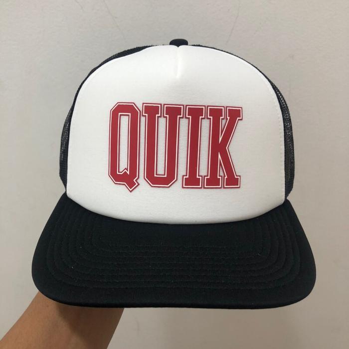 Topi Pria Quiksilver Original Griff Trucker Cap White New