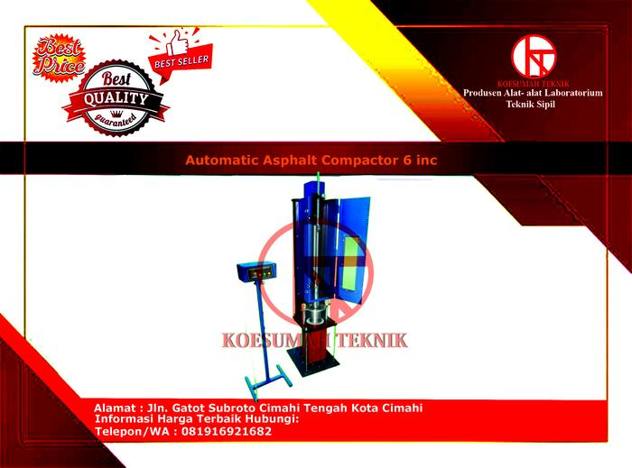 Gambar automatic aspal compactor test automatic asphalt compaction test - 6inc dari Koesumah Teknik undefined Tokopedia
