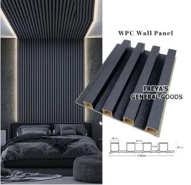 Gambar [FREYA] WPC Wood Panel Dekorasi Dinding Ruangan Motif Kayu Minimalis Uk 1.5M x17x2.2 CM - 01 dari Freya's General Goods undefined Tokopedia