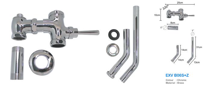 Gambar PUSH KRAN KLOSET EIXO FLUSH VALVE PIPA Z L EIXO VITARA B06 KERAN AIR KLOSET - B06S + Pipa FLUSH VALVE PIPA Z L EIXO VITARA B06 KERAN AIR KLOSET - B06S + Pipa Z - B06S+Z dari EIXO ID undefined Tokopedia